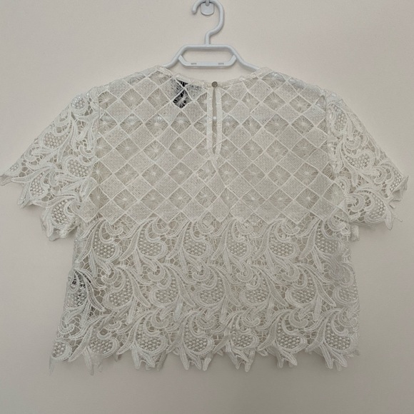 Forever 21 crochet crop top - Picture 2 of 6